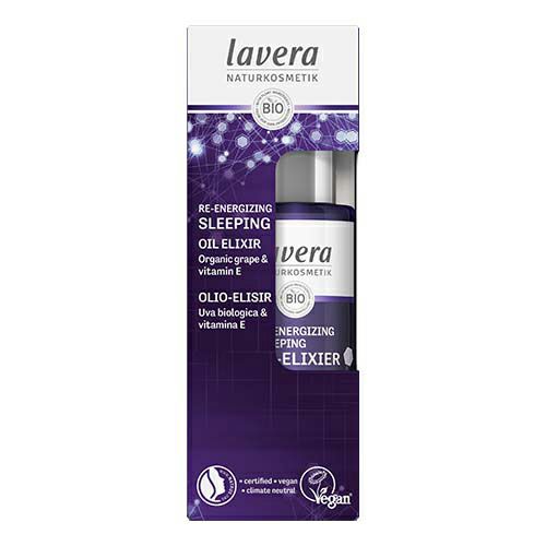 ラヴェーラ　lavera　リエナジャイジング スリーピング オイルエリクサー　30ml　【カリス成城】1