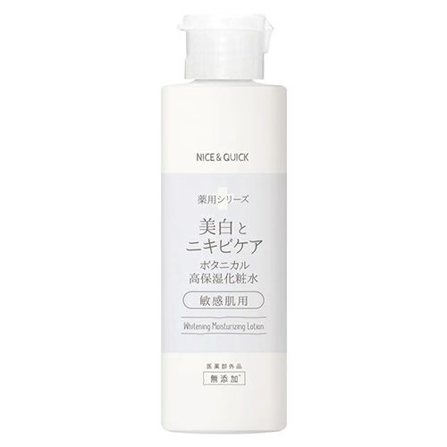 ナイス＆クイック　美白とニキビケア　ボタニカル高保湿化粧水　医薬部外品　180ml　【ボーテ・ド・モード】1