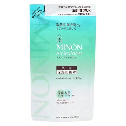 ミノン アミノモイスト 薬用アクネケアローション　つめかえ用　130ml 《医薬部外品》　【第一三共ヘルスケア】1