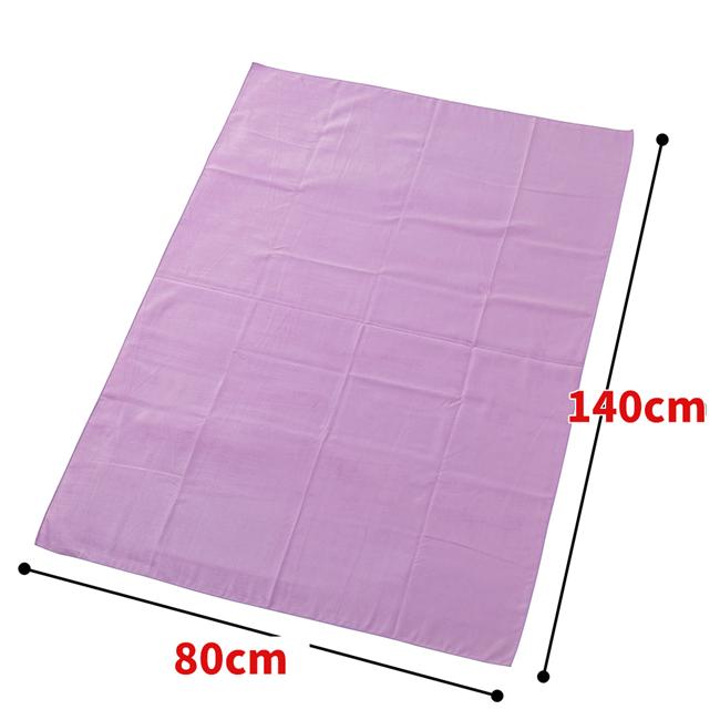 サラッとドライ　無地バスタオル　80cm×140cm　パープル　ASK-1L-PPL【アスカ】2