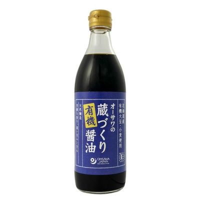 オーサワの蔵づくり有機醤油 500ml - オーサワジャパン 
