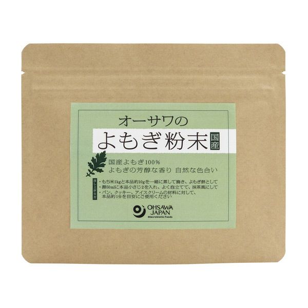 オーサワジャパン　オーサワのよもぎ粉末　国産　50g　【オーサワジャパン】1