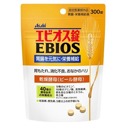 エビオス錠　300錠 《指定医薬部外品》　【アサヒグループ食品】1