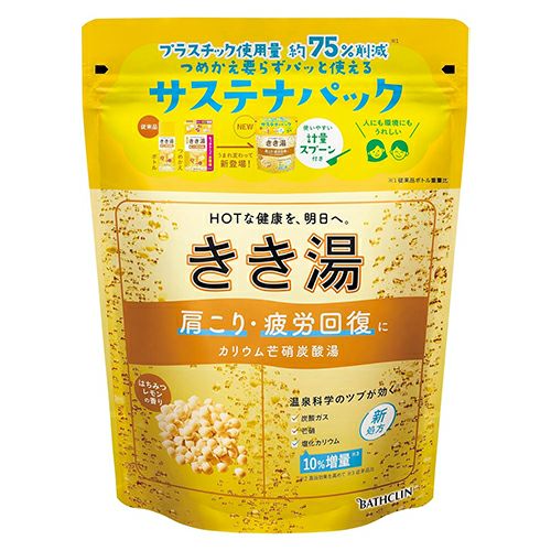 きき湯　カリウム芒硝炭酸湯　360g 《医薬部外品》　【バスクリン】1