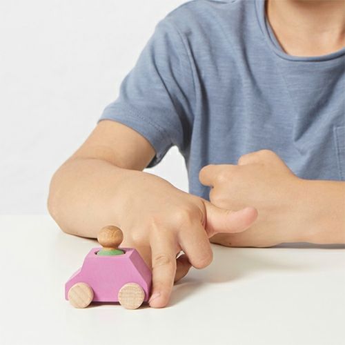 ルブロナ　ミニカー　スモーキーピンク　【おもちゃ箱】3