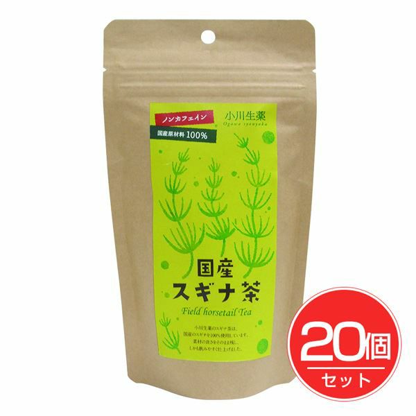 小川生薬　国産スギナ茶　ティーバッグ　1g×18包×20個セット1