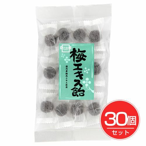 梅エキス飴　60g×30個セット 【健康フーズ】1