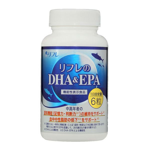 リフレのDHA＆EPA　540mg×186粒[機能性表示食品]1