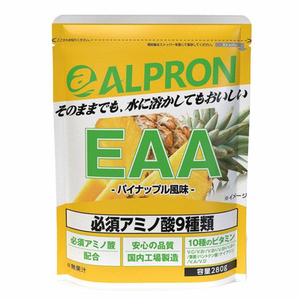 EAA　パイナップル風味　280g　【アルプロン】1