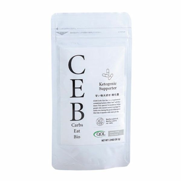 CEB カーボイートバイオ　35.1g(390mg×90粒)　【キューオーエル･ラボラトリーズ】1