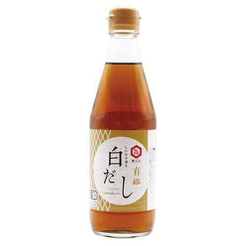 しいたけ香る有機白だし　360ml　【七福醸造】1