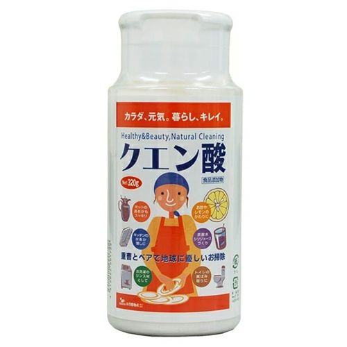 クエン酸　ボトル入り　320g　【木曽路物産】1