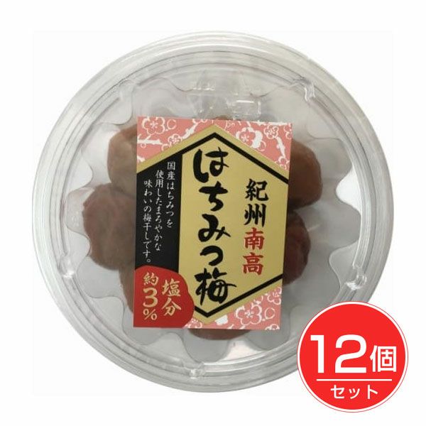 マルアイ食品　無選別紀州南高　はちみつ梅　130g×12個セット　【マルアイ食品】1