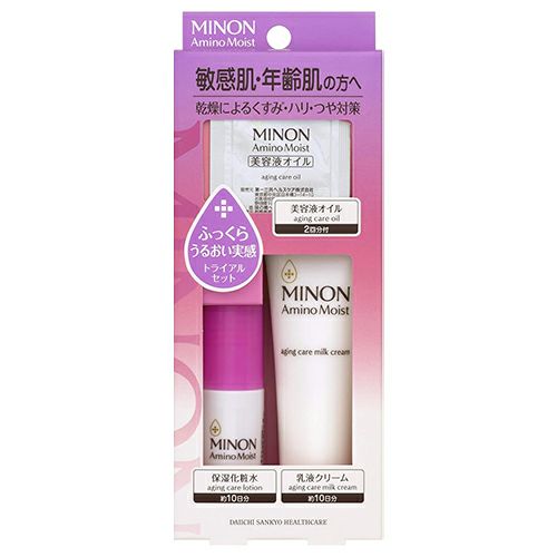 ミノン　アミノモイスト　敏感肌・エイジングケアライン トライアルセット　　【第一三共ヘルスケア】1