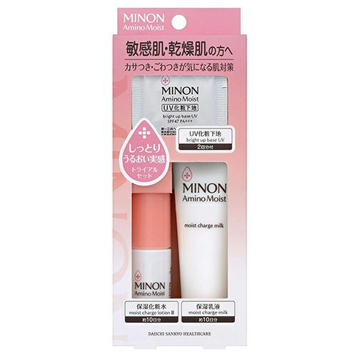 ミノン　アミノモイスト　敏感肌・乾燥肌ライン トライアルセット　　【第一三共ヘルスケア】1