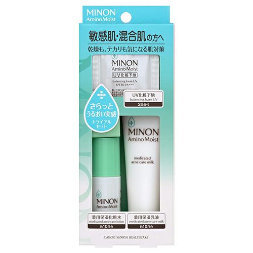 ミノン　アミノモイスト　敏感肌・混合肌ライン トライアルセット　　【第一三共ヘルスケア】1