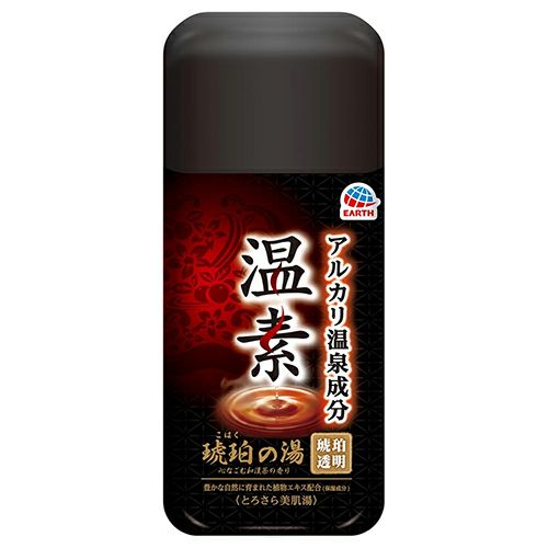 温素　 琥珀の湯　 600g　《医薬部外品》　【アース製薬】1