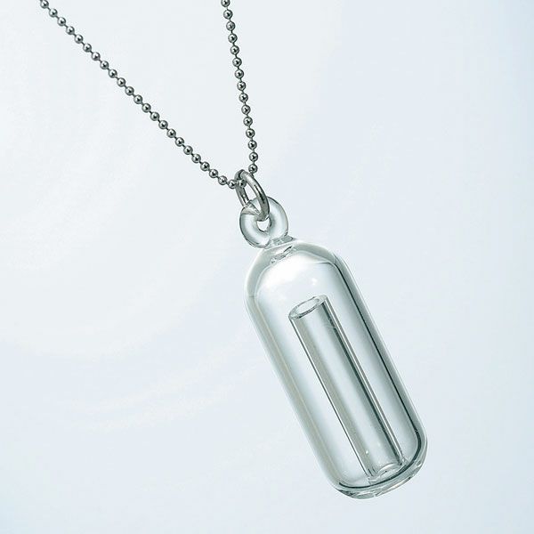 グラスネックレス　アロマの雫ドロップ (品番：3066105)　【カリス成城】1