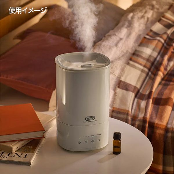 Toffy　抗菌アロマ加湿器　1.6L　【ラドンナ】2