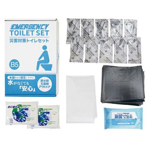 災害対策トイレセット10回分　TM-20　【エピオス】1