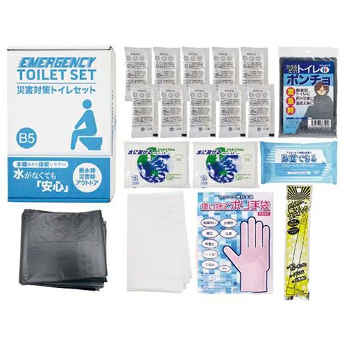 災害対策トイレセット10回分プラス　TM-25　【エピオス】1