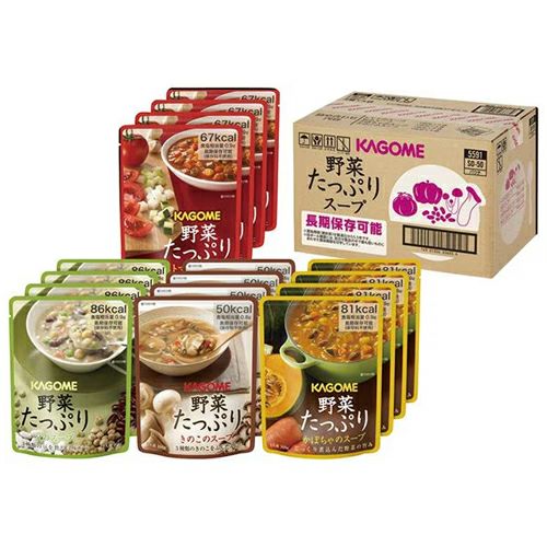 野菜たっぷりスープ　16袋　SO-50　【カゴメ】1