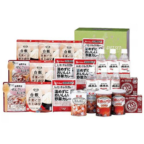 もらって安心長期保存食セット　THA-100　【丸康】1