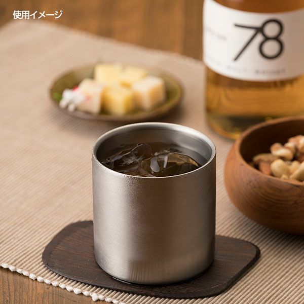 ヴァンテック　ステンレスタンブラー　ノーマル　ヘアライン　78ｍｍ【ヴァンテック】3