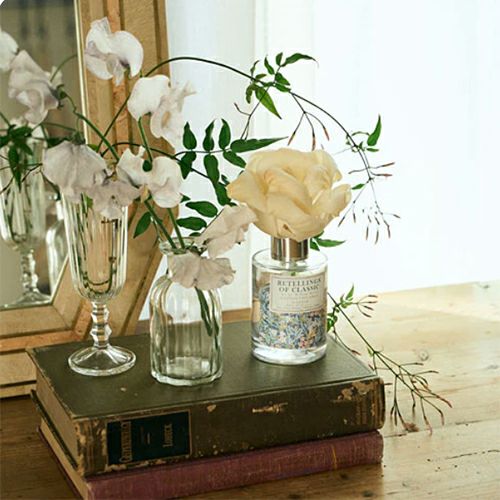 リテリングスオブクラシック　ソラフラワーディフューザー　ジャスミン　(コットンシクラメン＆シダー)　100ml　【三和トレーディング】2