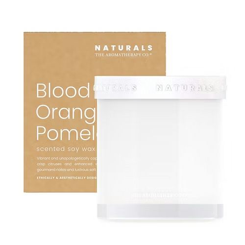 Naturals　ナチュラルズ　キャンドル　ブラッドオレンジ＆ポメロ　400g　【三和トレーディング】1