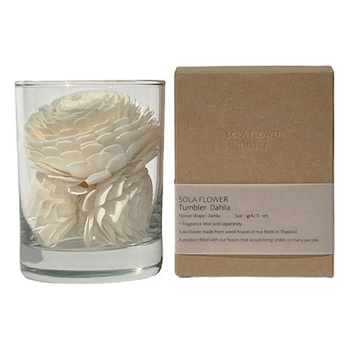 Sola　Flower　ソラフラワー　タンブラー　ダリア　【三和トレーディング】1