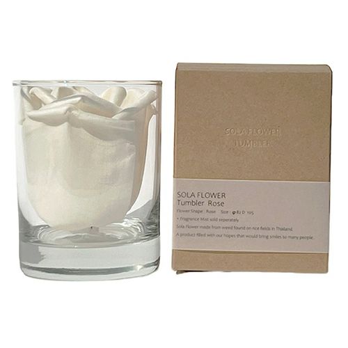Sola　Flower　ソラフラワー　タンブラー　ローズ　【三和トレーディング】1