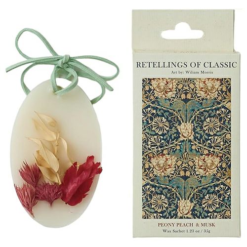 リテリングスオブクラシック　ワックスサシェ　ハニーサックル（ピオニーピーチ＆ムスク）　【三和トレーディング】1