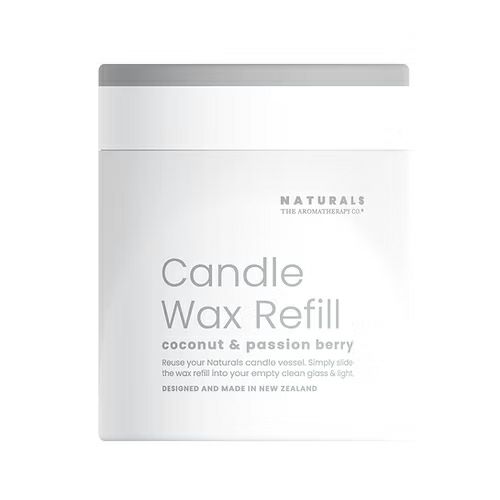 Naturals　ナチュラルズ　キャンドル　リフィル(詰め替え用）　ココナッツ＆パッションベリー　400g　【三和トレーディング】2