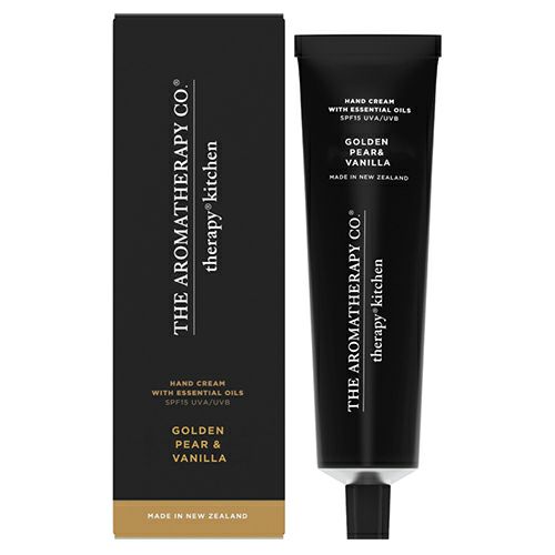 セラピーキッチン　ハンドクリーム　ゴールデンペア＆バニラ　75ml　【三和トレーディング】1