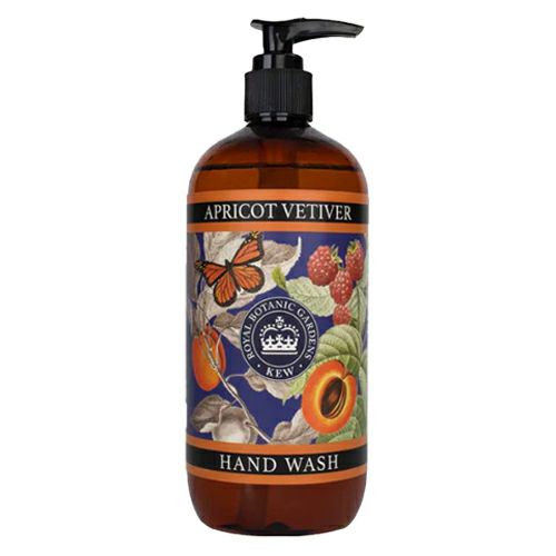 ザ・イングリッシュソープカンパニー　キュー・ガーデン　ハンドウォッシュ　アプリコットベチバー　500ml　【三和トレーディング】1