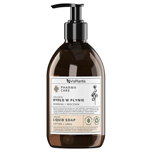 VisPlantis　ヴィスプランティス　ファーマケアリキッドソープ　コットン+ウレア　500ml　【三和トレーディング】1