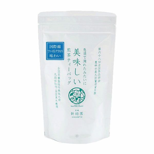 新緑園　急須で淹れたみたいに美味しい煎茶　3g×15包　【新緑園】1