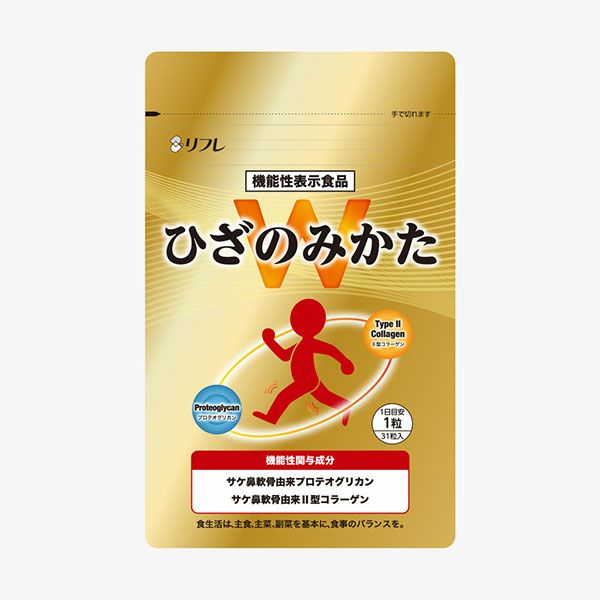リフレ　ひざのみかたW　31粒 [機能性表示食品]　【リフレ】1