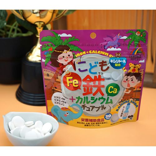 こども鉄+カルシウムチュアブル　60粒　【ユニマットリケン】4