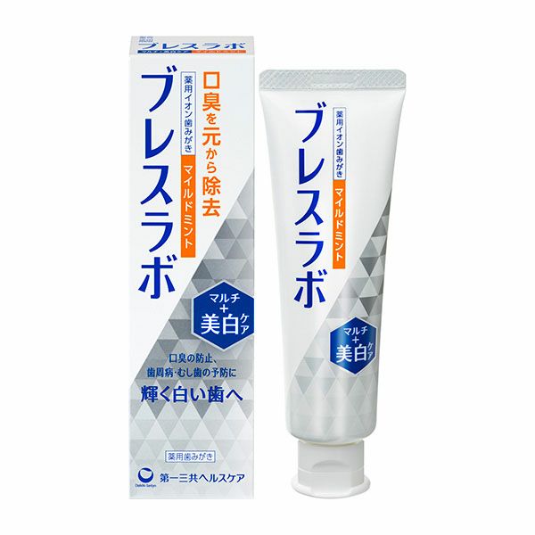 ブレスラボ　マルチ＋美白ケア　マイルドミント　90g《医薬部外品》【第一三共ヘルスケア】1