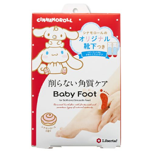 ベビーフットイージーパック　60分Mサイズ　シナモロールパッケージ　【リベルタ】1