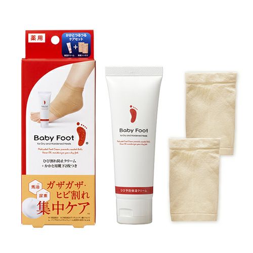 ベビーフット　かかとひび割れ予防セット《医薬部外品》を含む　【リベルタ】2