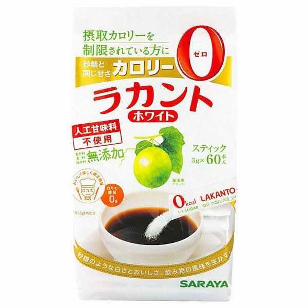 東京サラヤ　ラカントホワイト　3g×60本入【東京サラヤ】1
