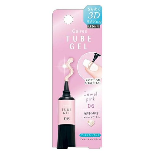 STジェリス　チューブジェル　ジュエルピンク　JTG1006　8ml　【ビューティーワールド】1